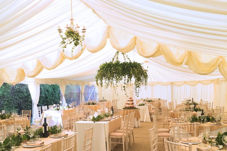 Hanging Wedding Flowers