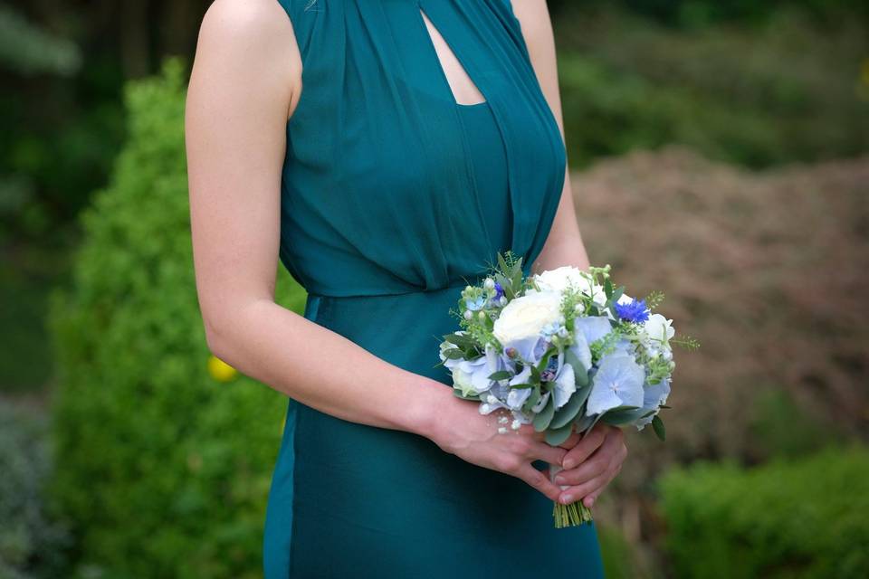 Beaming bridesmaids