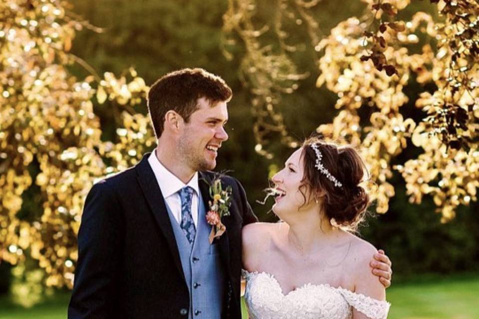 Autumnal wedding