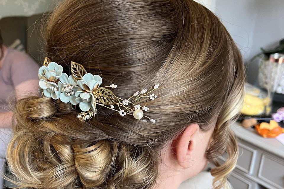 Embellished up do