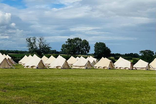 Bell tent village
