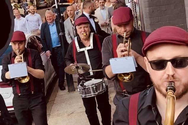 Wedding Parade Through Shoredi