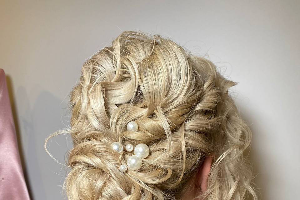 Boho chignon