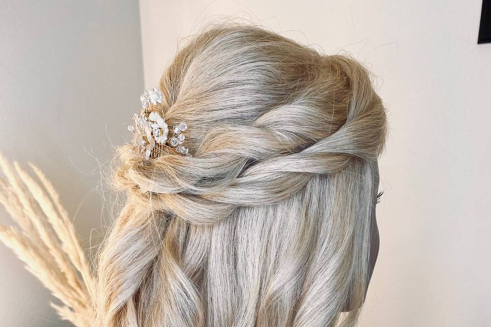 Boho hairstyle