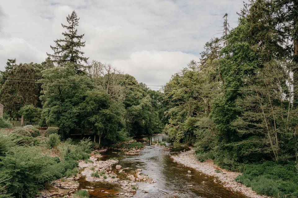 View of the River Usk