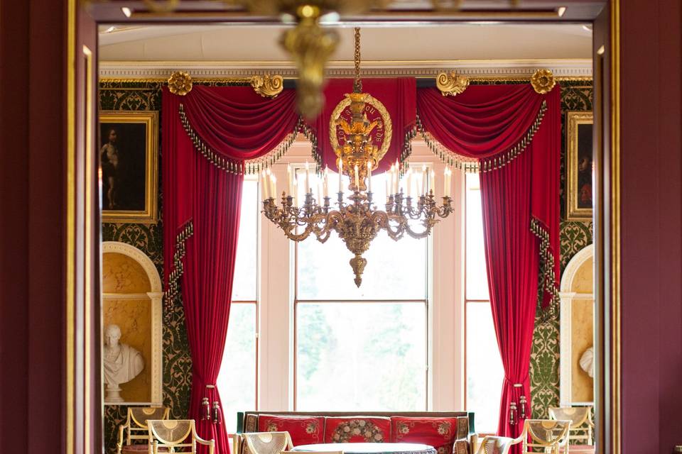 Red Drawing Room in the Hall