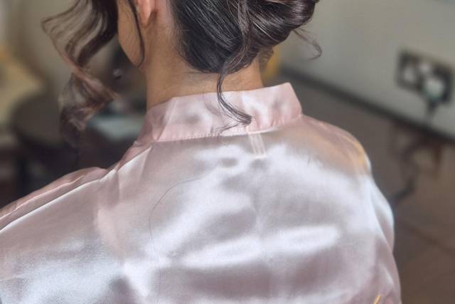 High twist updo