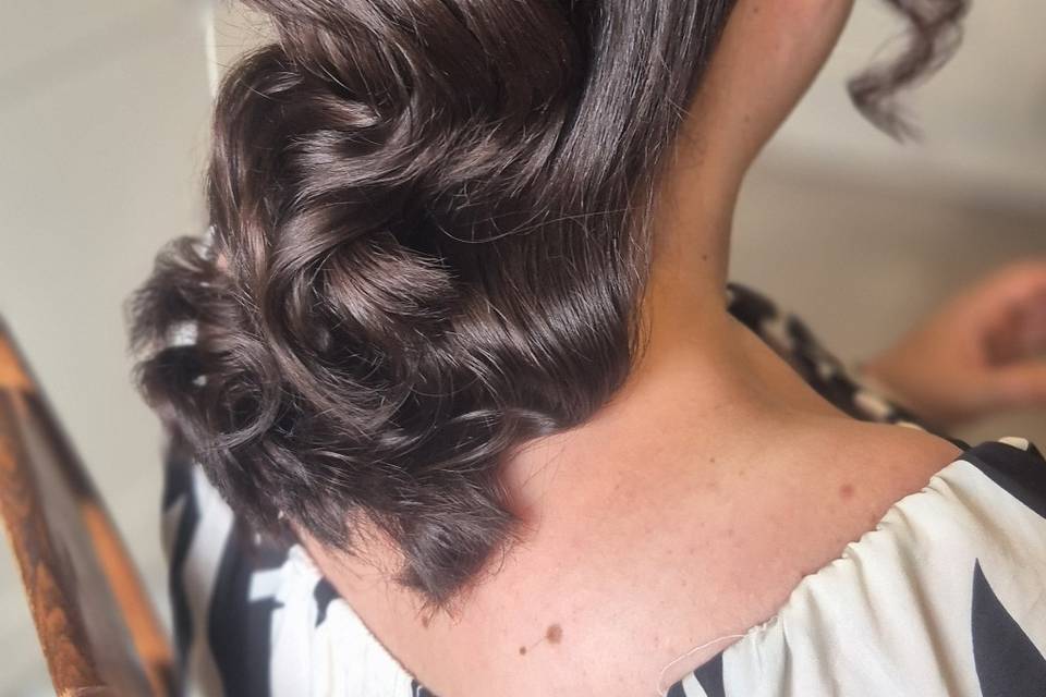Half up half down