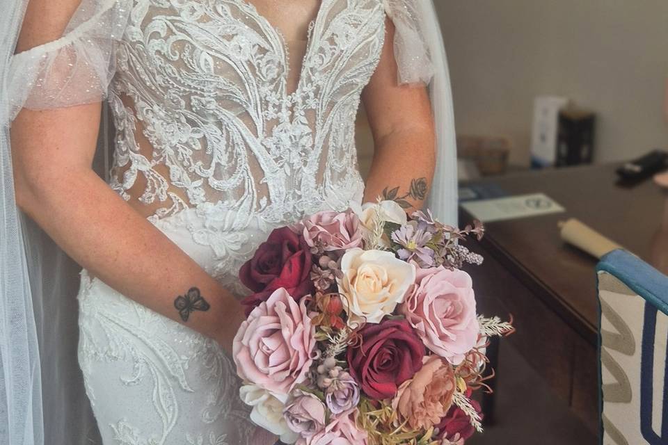 Stunning bride