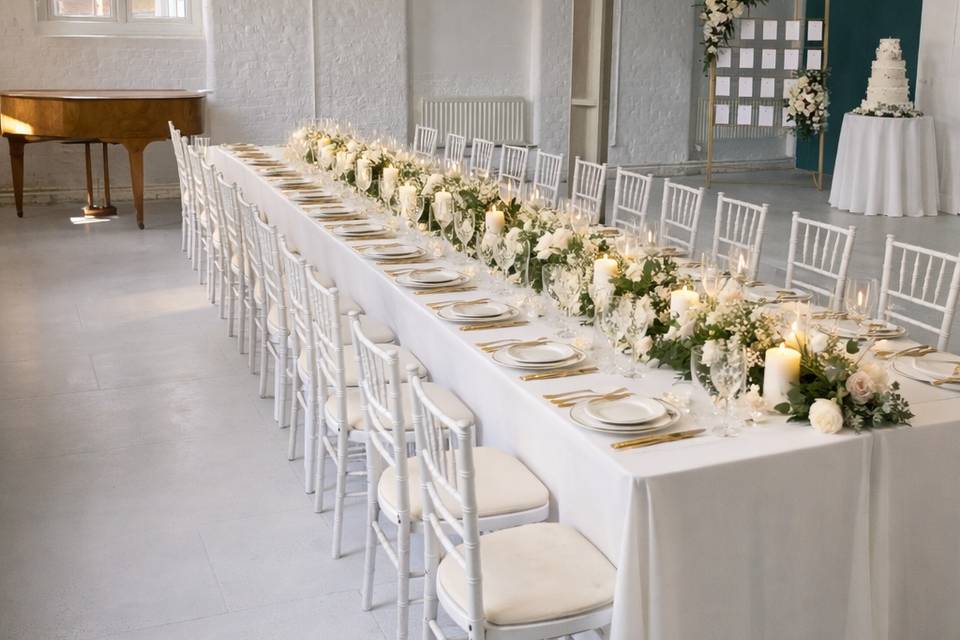 Wedding reception