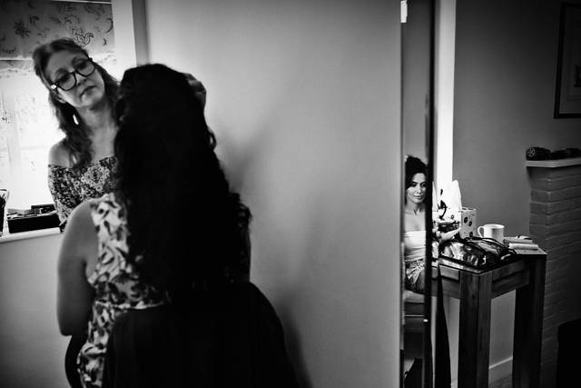 Preparing at Farnham Castle