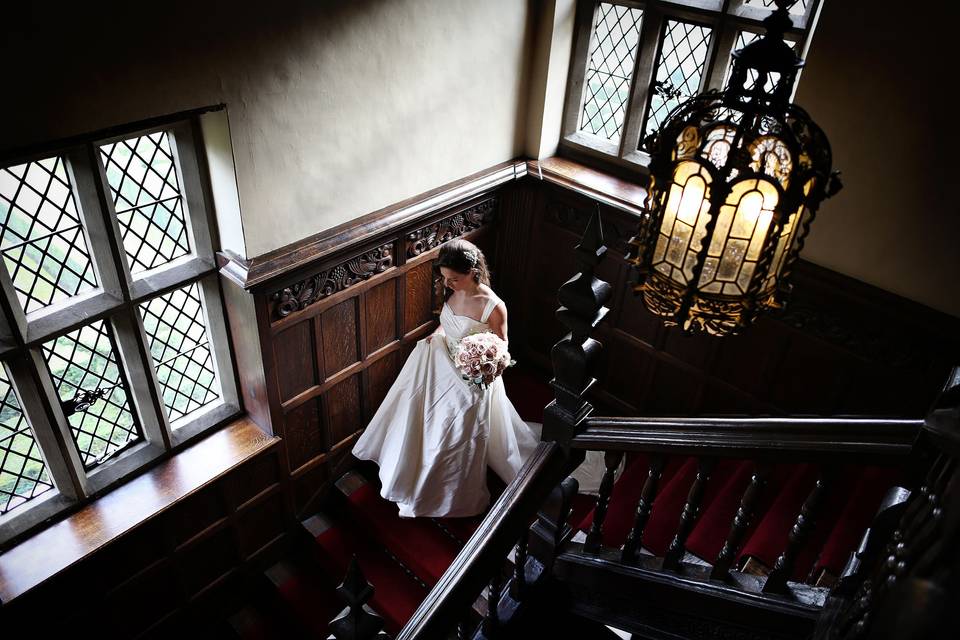 The stairs to a ceremony