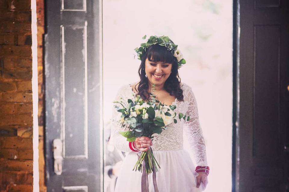 Winter wedding flowers