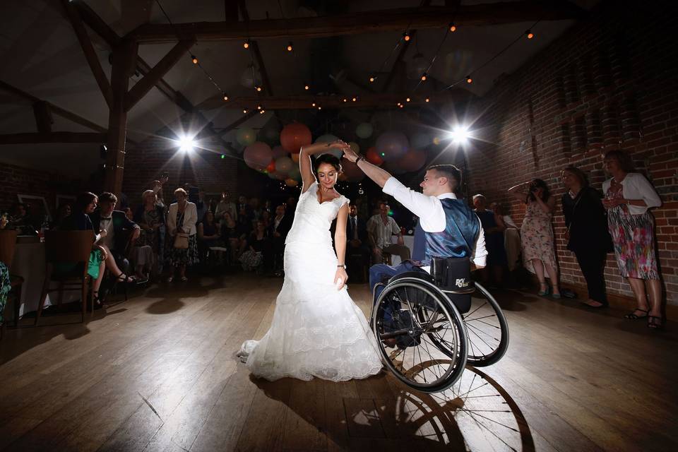 First dance at Wasing