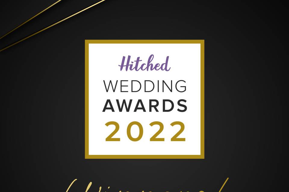 Proud Hitched award winner