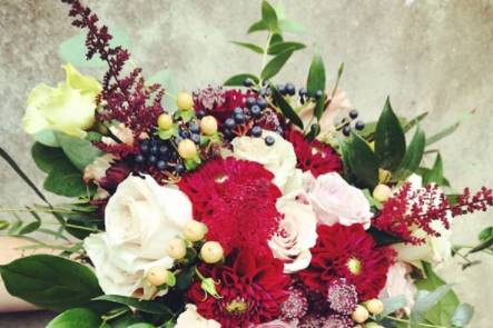 Autumn wedding flowers