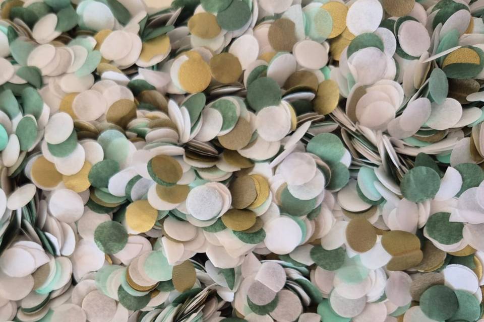 Sage Gold paper mix