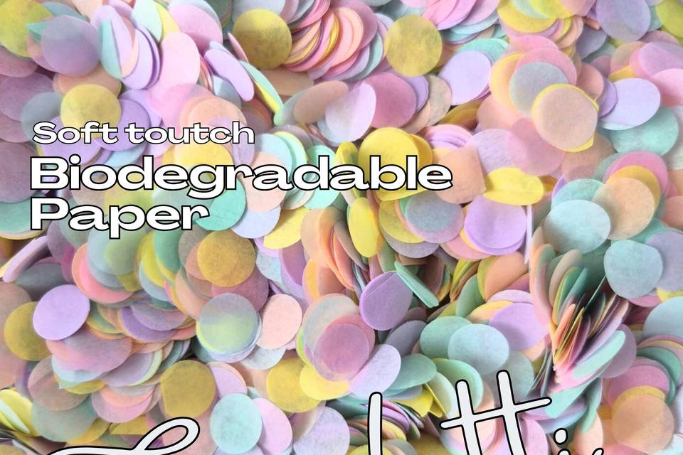 Pastel party paper mix