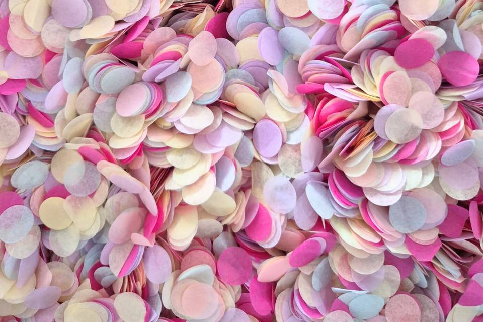 Pastel Fuschia paper mix