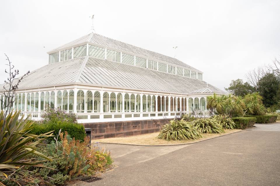 From lodge house