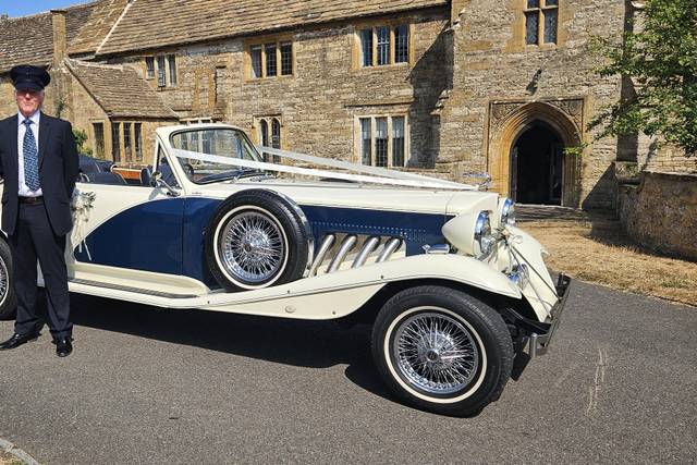 Beauford Tourer with chauffeur