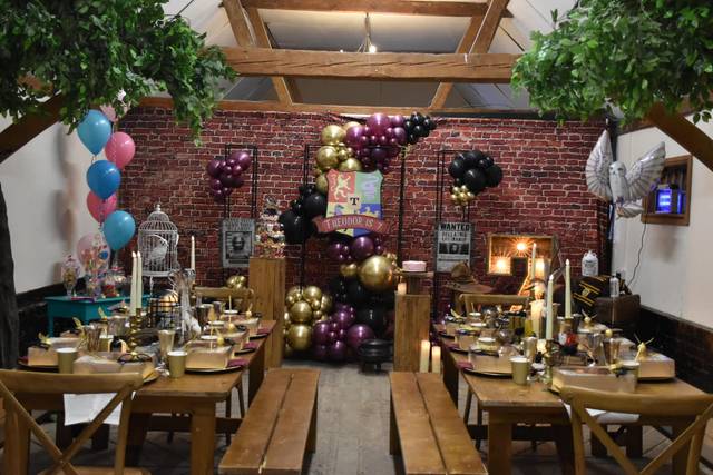 Harry potter theme kids party