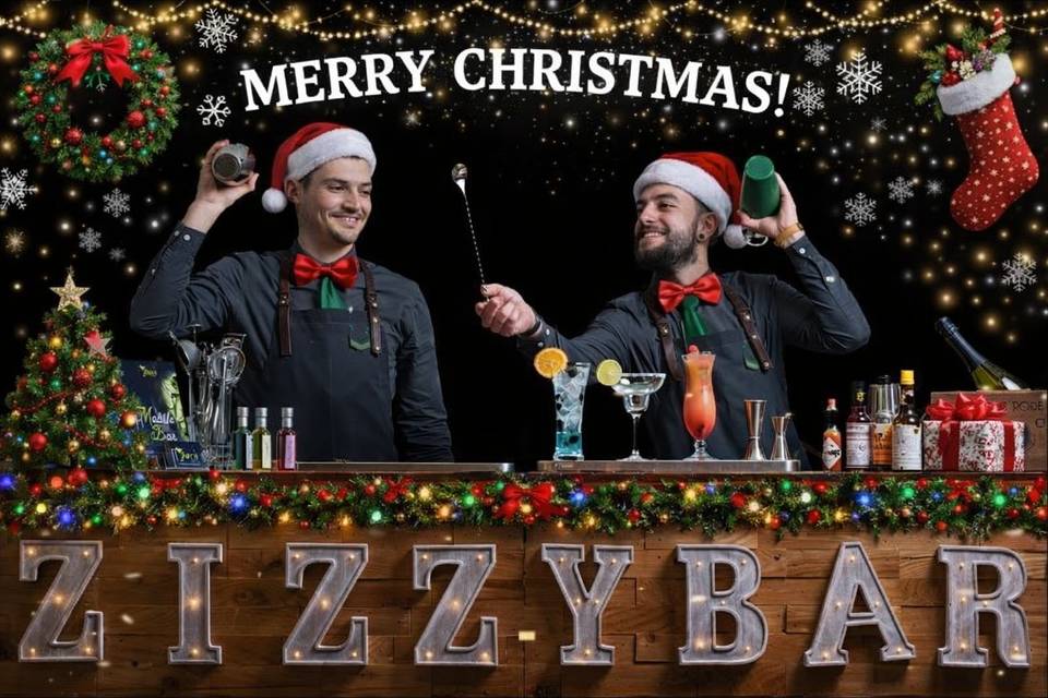 Christmas bartenders