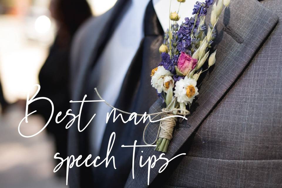 Best Man speech help too