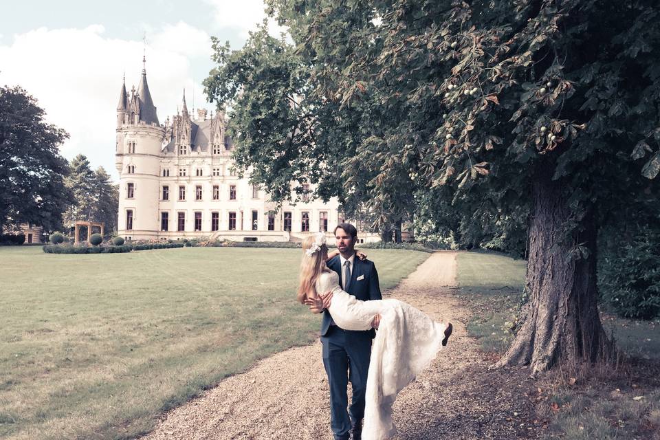 Dreamy chateau wedding