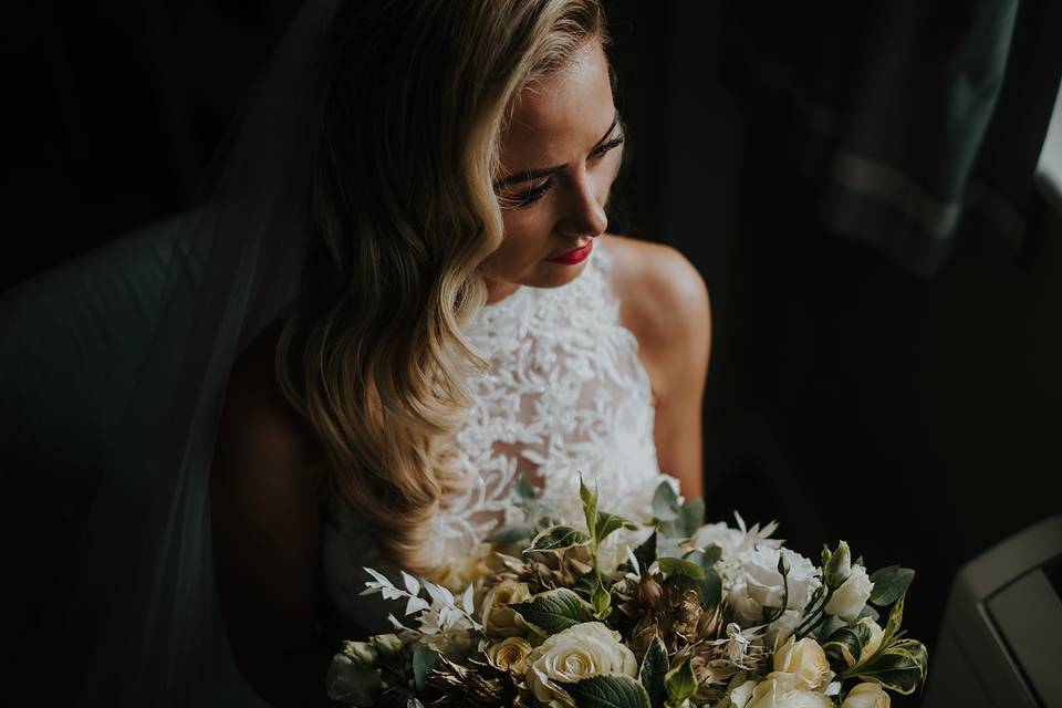 Glam Bridal Makeup