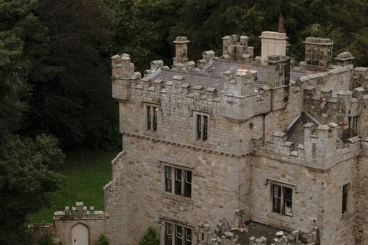 Aerial View of Castle
