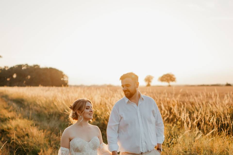 Bride and groom