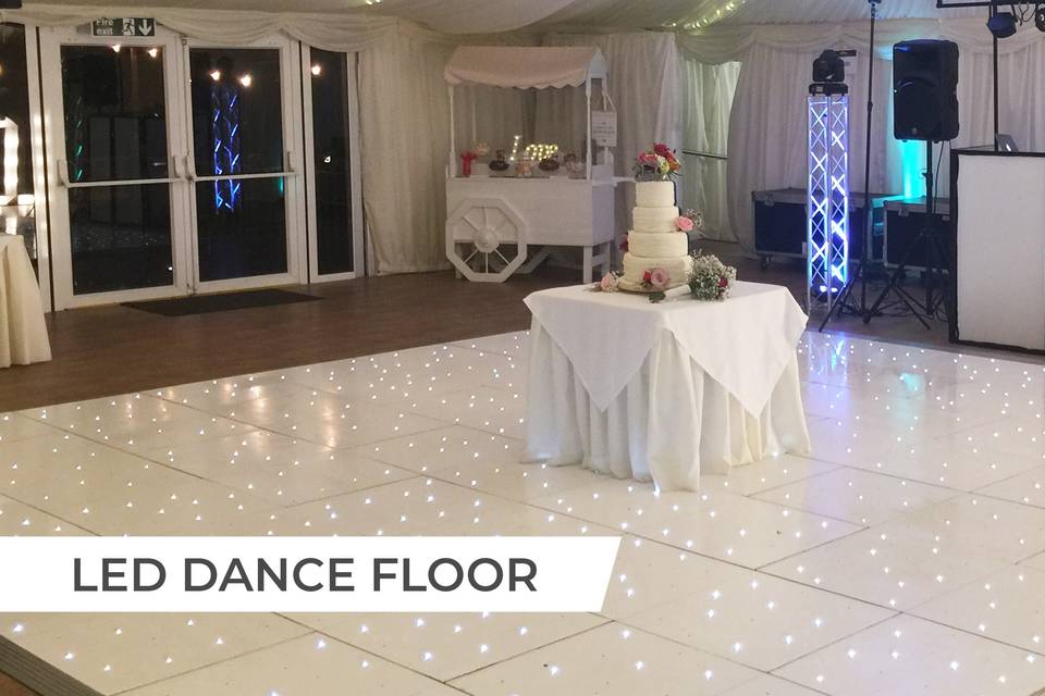 LED Dance Floor Hire