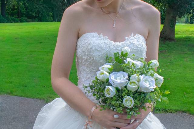 Portrait of bride