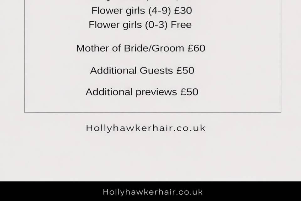 Pricelist