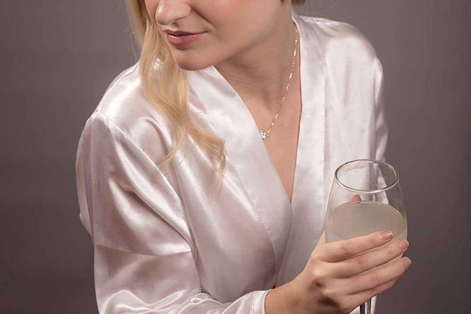 Bridal updo