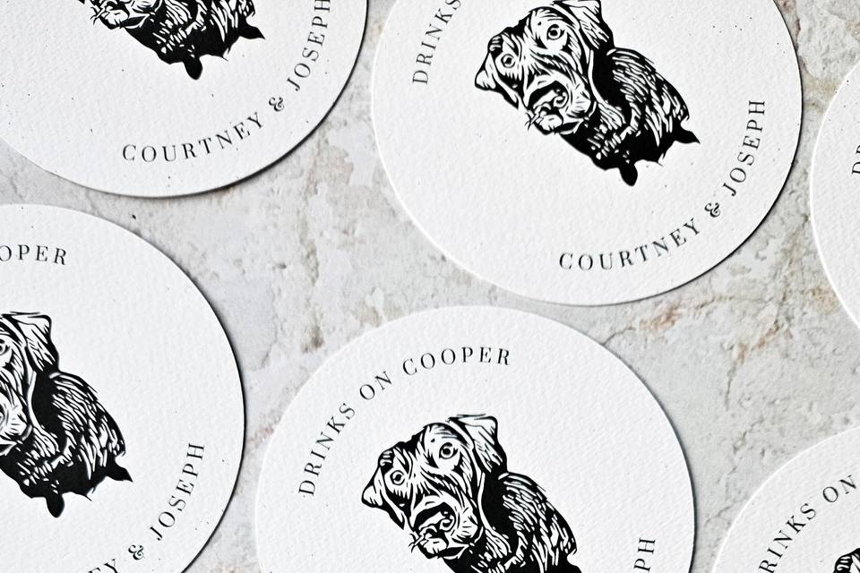 Pet Portrait Coasters