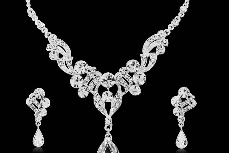 Luxe Crystal Necklace Set