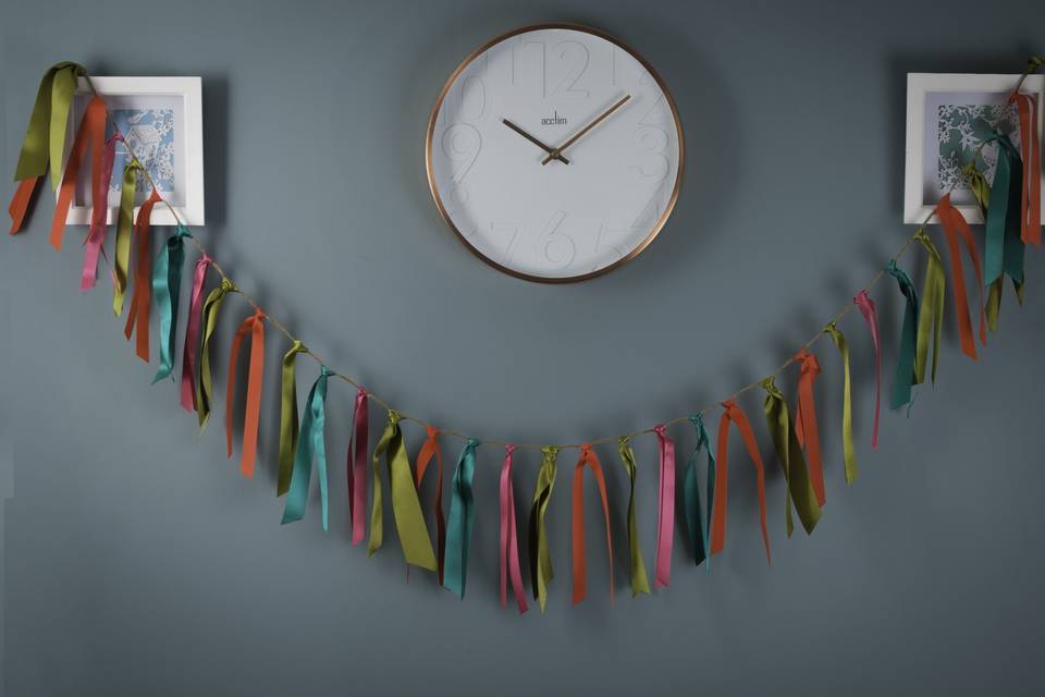 Vibrant bunting