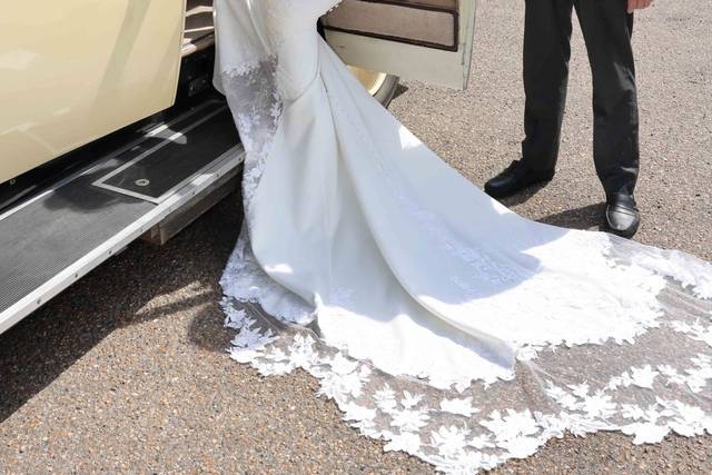 Bride with Rolls Marden Park
