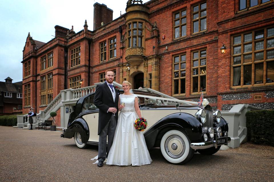 Wedding photo by Surrey Hills Photography at Woldingham School, Marden Park, Surrey