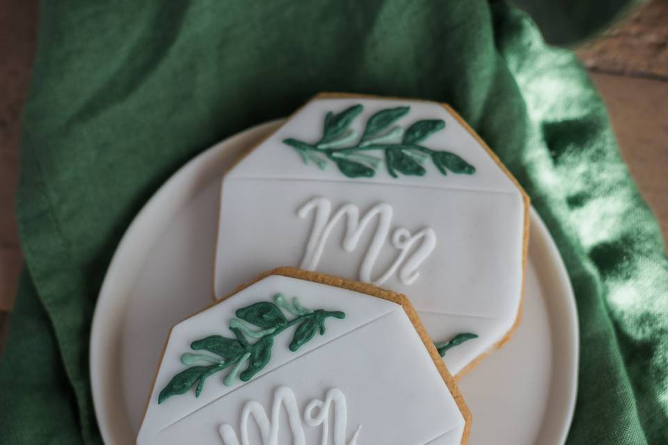 Wedding biscuits - Autumn