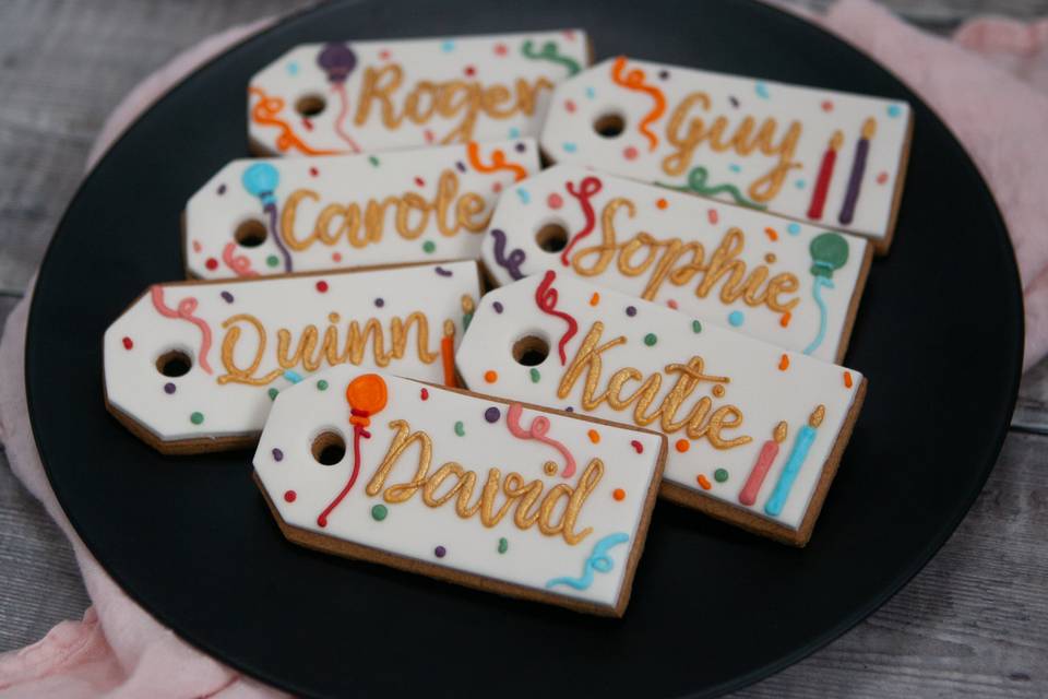 Wedding biscuits