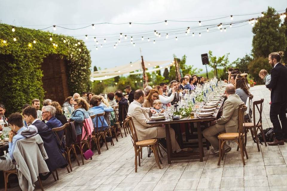 Lunch on the terrace