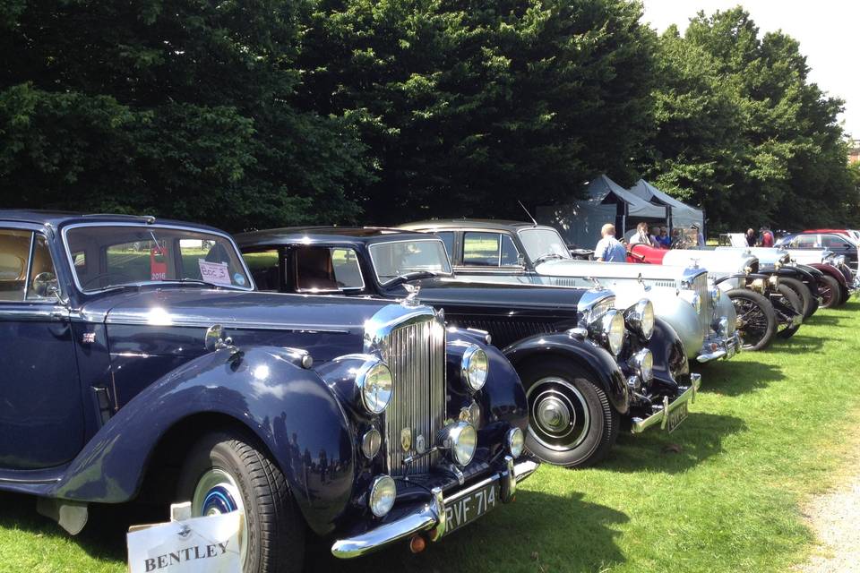 Newby Hall Classic Car Rally