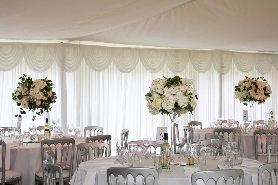 Gold Sweetheart Table