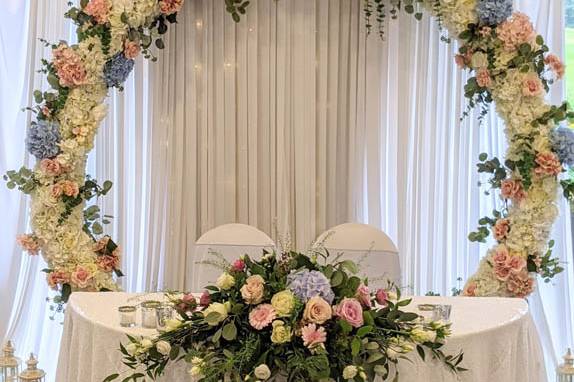 Floral Wedding Arch