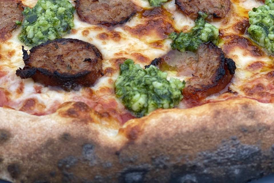 Sausage and Pesto