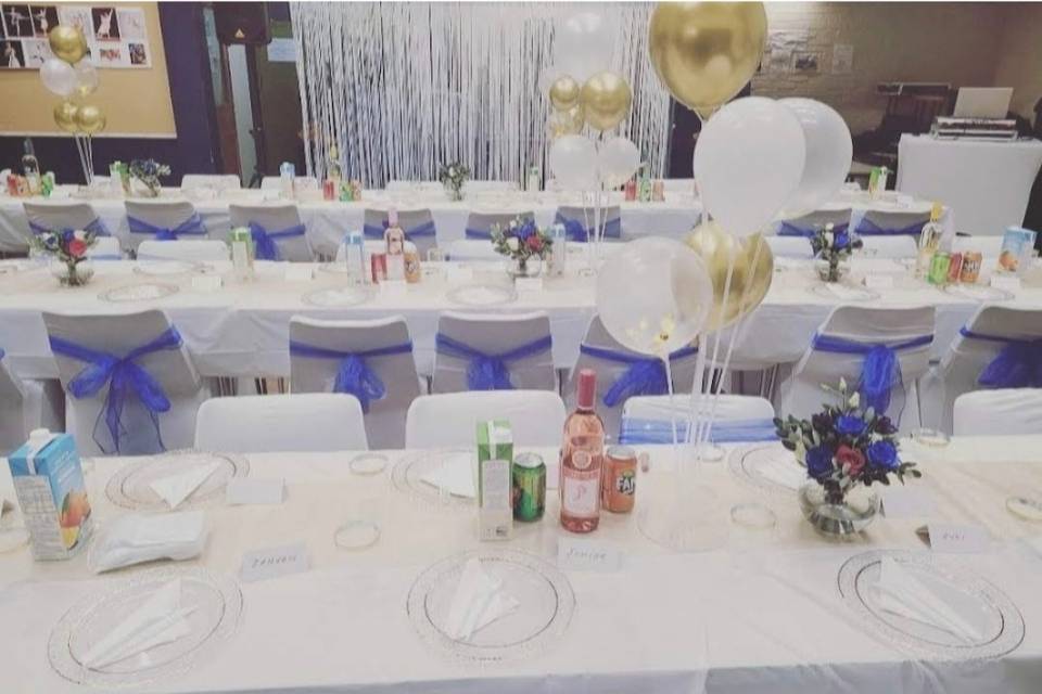 Table and chair decor