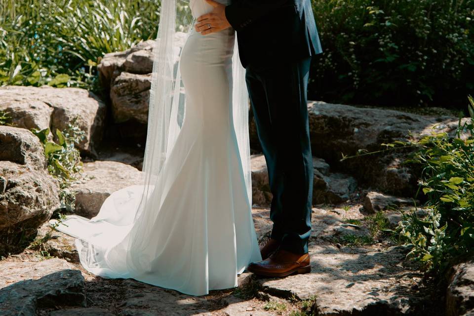 Couple Post ceremony shoot